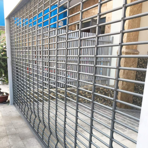 Cửa song ngang sắt hộp vuông