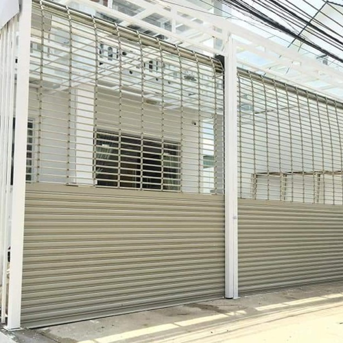 Cửa song ngang sơn tĩnh điện