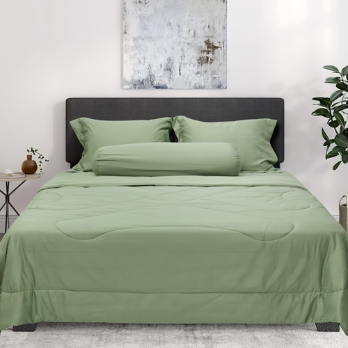 Bộ chăn ga gối vải Microfiber