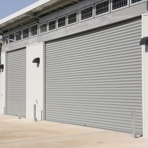 Cửa cuốn Đức sơn tĩnh điện 2 lớp